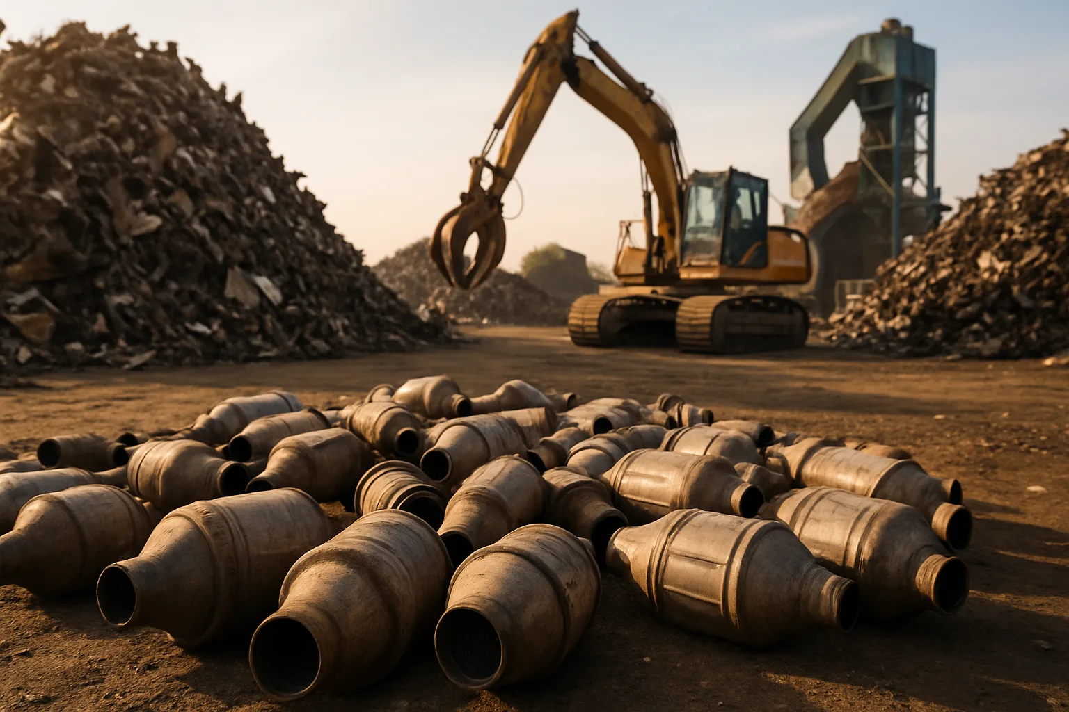 Photograph Catalytic Converters for Better Flint Prices