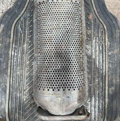 Catalytic converter during inventory preparation